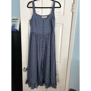 Christy Dawn Nicks Dress in Lapis Blue Floral